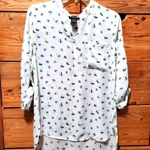 NWOT Long Sleeve Blouse Sz small